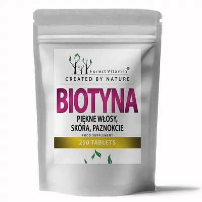 Forest Vitamin - Biotin 2500 µg – 250 tabletta