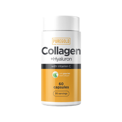 Pure Gold - Collagen Marha Kollagén + Hyaluron - 60 kapsz.