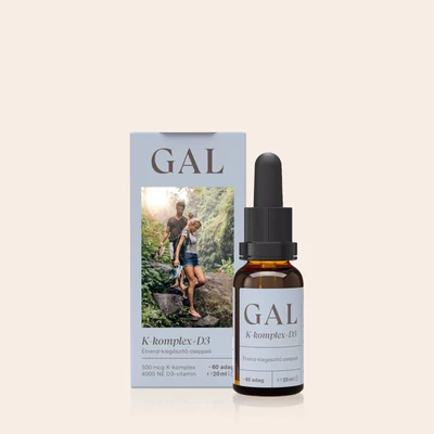 GAL - D3-vitamin + K-komplex csepp - 20ml