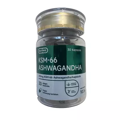 Nutrio - KSM-66 Ashwagandha - 30 kapszula