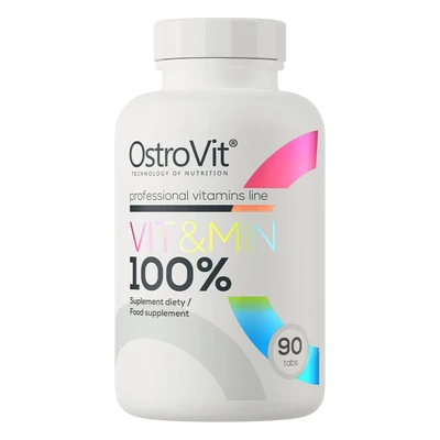 OstroVit 100% Vit&amp;amp;Min - Multivitamin - 90 tabletta
