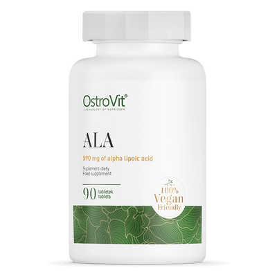 OstroVit - ALA (Alfa-liponsav) 600 mg - 90 tabl.
