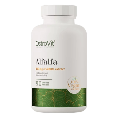 OstroVit Alfalfa (vegán) - Lucerna - 90 kapszula