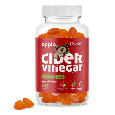 OstroVit - Apple Cider Vinegar Gummies - Almaecet gumimaci - 60 db