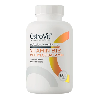 OstroVit - B12-Vitamin Metilkobalamin - 200 tabletta