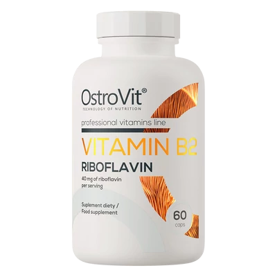 OstroVit - B2-Vitamin - Riboflavin - 60 kapszula