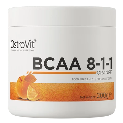 OstroVit - BCAA 8-1-1 - Narancs - 200 g