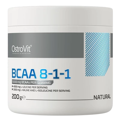 OstroVit - BCAA 8-1-1 - Ízesítetlen - 200 g