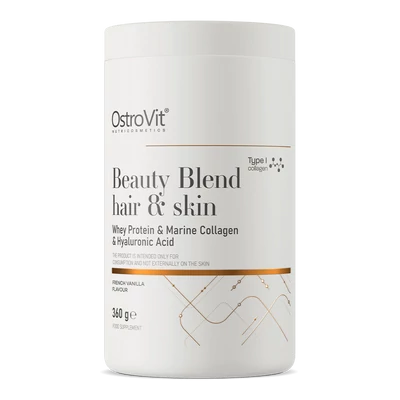 OstroVit Beauty Blend Hair &amp;amp; Skin - Vanília - 360 g 