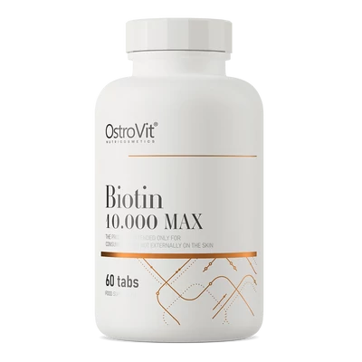 OstroVit - Biotin 10.000 MAX - 60 tabletta