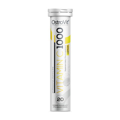 OstroVit - C-vitamin 1000 mg pezsgőtabletta - Citromos ízű - 20 tabletta