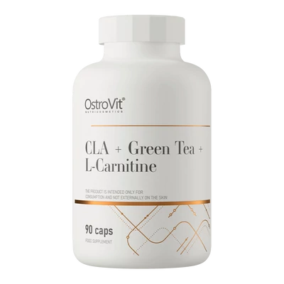 OstroVit - CLA + Green Tea + L-carnitine - 90 kapszula