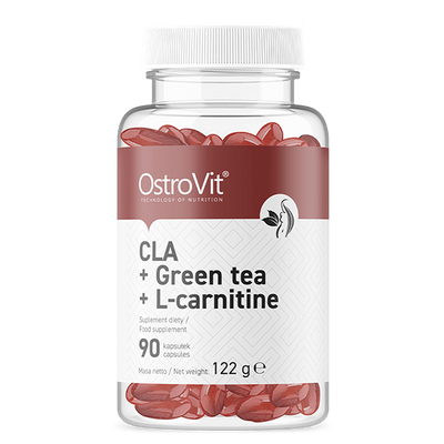 OstroVit - CLA + Green Tea + L-carnitine - 90 kapszula