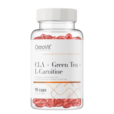 OstroVit - CLA + Green Tea + L-carnitine - 90 kapszula