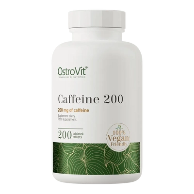 OstroVit - Caffeine - Koffein 200 mg - 200 tabletta