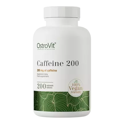 OstroVit - Caffeine - Koffein 200 mg - 200 tabletta