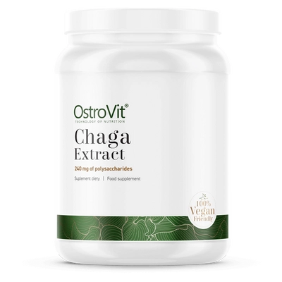 OstroVit - Chaga Extract Powder - Hamvaskéreg gomba por - 50 g
