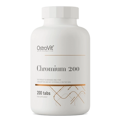 OstroVit - Chromium 200 μg - króm-pikolinát (króm) - 200 tabletta