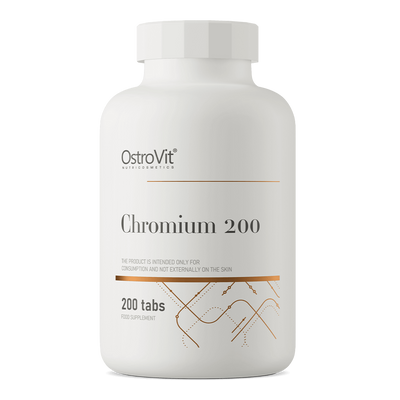 OstroVit - Chromium 200 μg - króm-pikolinát (króm) - 200 tabletta