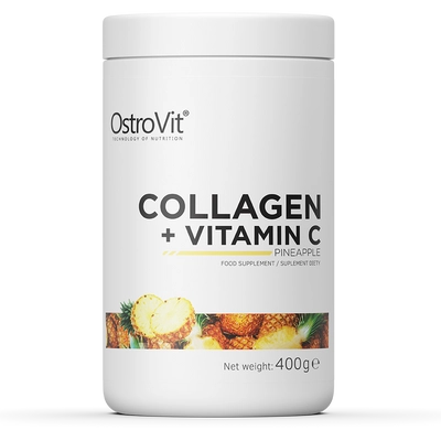 OstroVit - Kollagén + C-vitamin - Ananász ízű - 400g