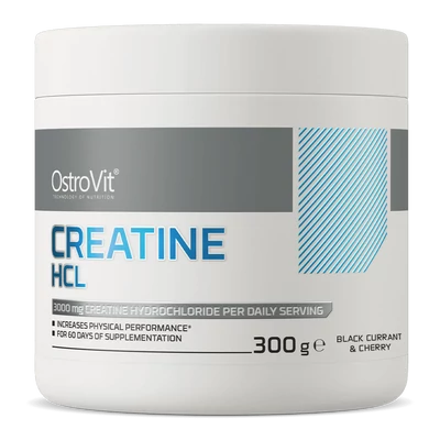 OstroVit - Creatine HCL - Fekete ribizli-cseresznye ízű - 300 g 