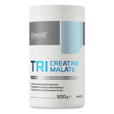 OstroVit - Tri Creatine Malate - Tri kreatin malát - Mangó - 500 g