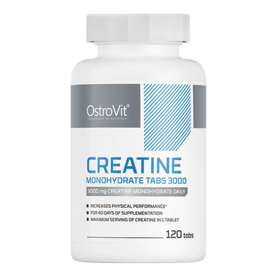 OstroVit - Creatine Monohydrate 3000 mg - 120 tabl.