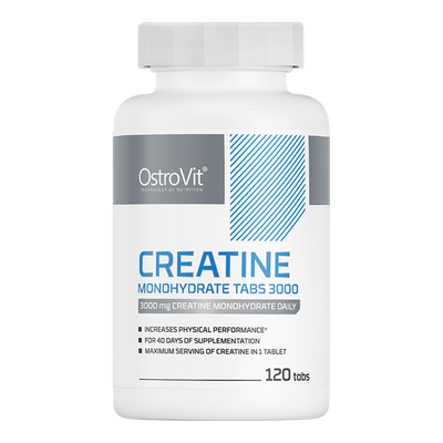 OstroVit - Creatine Monohydrate 3000 mg - 120 tabl.
