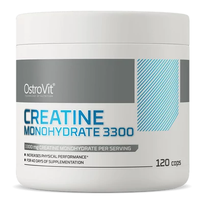 OstroVit Creatine Monohydrate 3300 mg - 120 kapszula