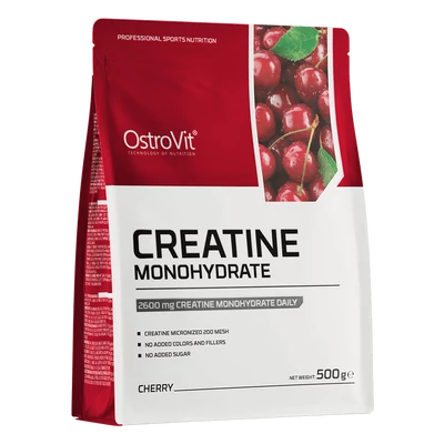 OstroVit - Creatine Monohydrate - Cseresznye - 500 g