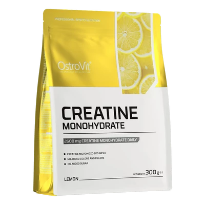 OstroVit - Creatine Monohydrate - Citrom - 300 g
