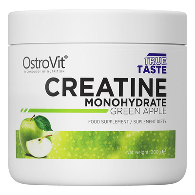 OstroVit - Creatine Monohydrate - Zöld alma - 300 g