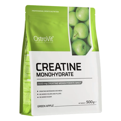OstroVit - Creatine Monohydrate - Zöld alma - 500 g