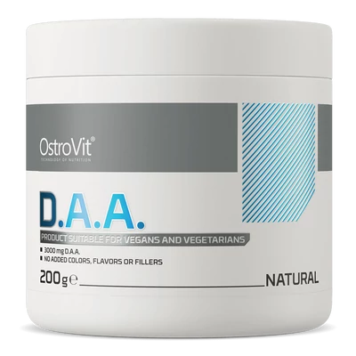 Ostrovit D.A.A por, ízesítetlen -  Pure DAA powder - 200 g 