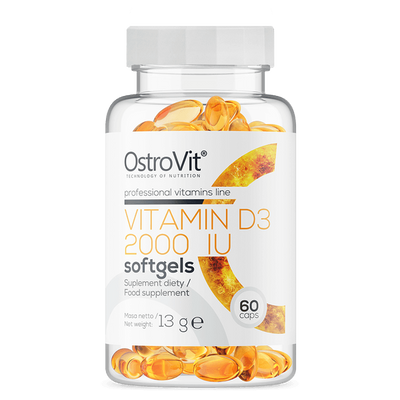 OstroVit - D3-Vitamin 2000 IU - 60 lágykapszula