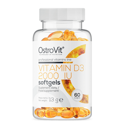 OstroVit - D3-Vitamin 2000 IU - 60 kapsz.