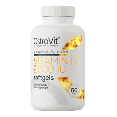 OstroVit - D3-Vitamin 2000 IU - D-vitamin - 60 kapszula