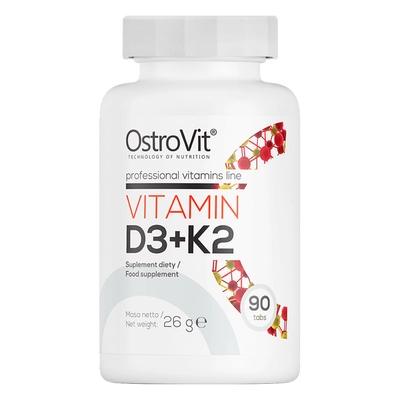 OstroVit - D3-Vitamin + K2-Vitamin - D3+K2 - 90 tabletta