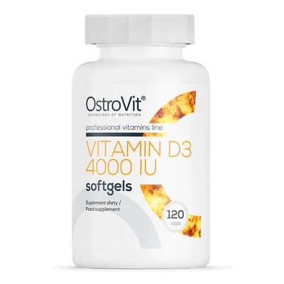 OstroVit - D3-vitamin 4000 NE - 120 kapszula