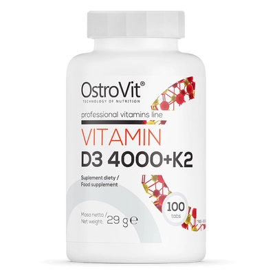 OstroVit - D3 4000 + K2 - 100 tabletta