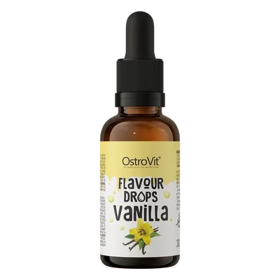 OstroVit - Flavour Drops - Ízesítő csepp - Vanília - 30 ml