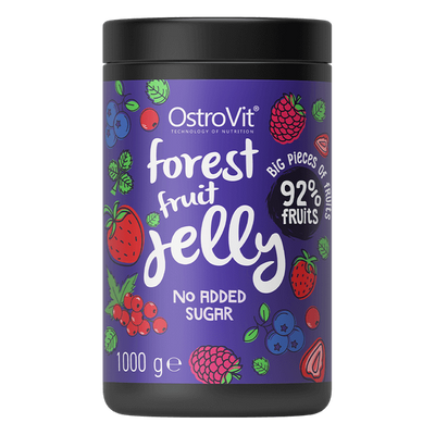OstroVit - Forest Fruit Jelly - Cukormentes erdei gyümölcs zselé - 1Kg