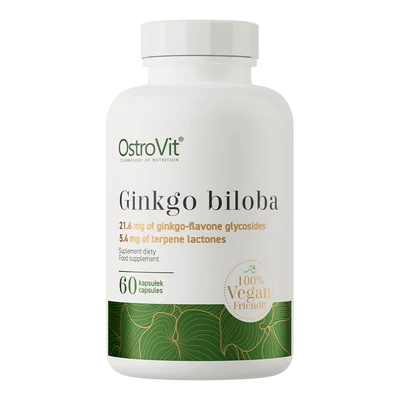 OstroVit - Ginkgo Biloba - 60 kapszula