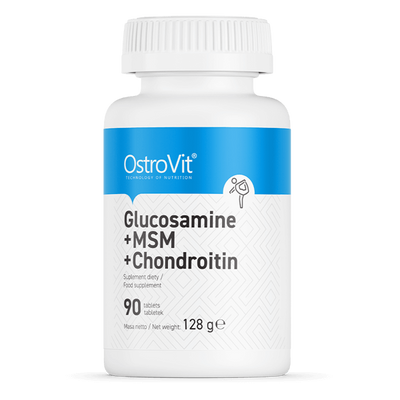 OstroVit - Glucosamine + MSM + Chondroitin - 90db