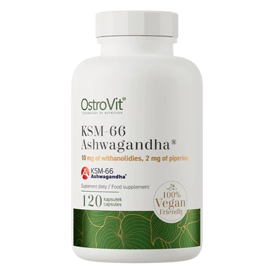 OstroVit - KSM-66 Ashwagandha - 120 kapszula