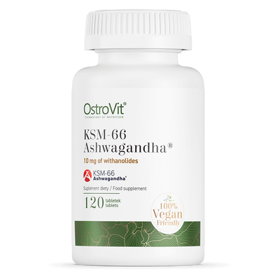 KSM-66 Ashwagandha - 120 tabl. - OstroVit