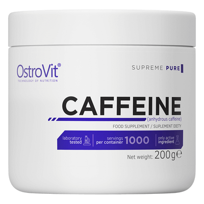OstroVit - koffein por - 200 g 