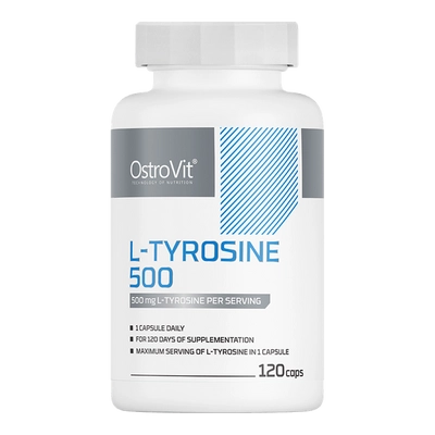 OstroVit - L-Tyrosine 500 mg - Tirozin - 120 kapsz.