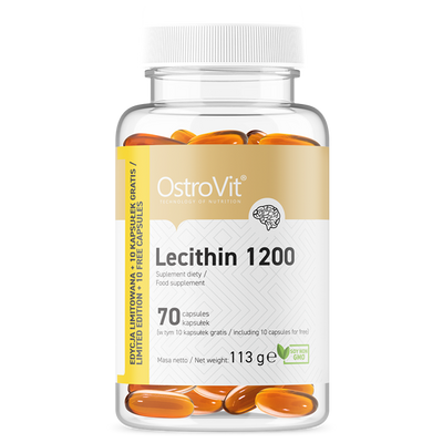 OstroVit - Lecithin 1200 mg - 70 kapszula