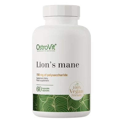 OstroVit Lion's Mane - Süngomba - 60 kapszula